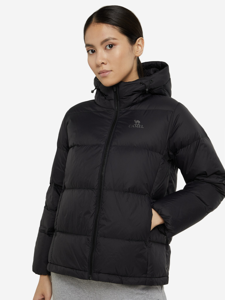 Пуховик женский Camel