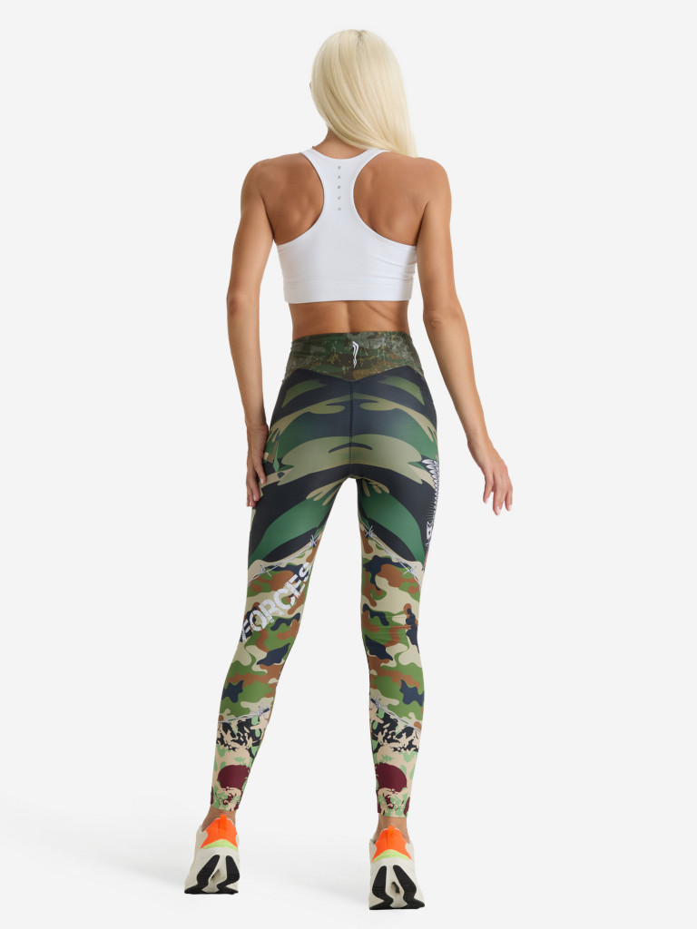 Легинсы женские спортивные BARKA, лосины для спорта, тайтсы