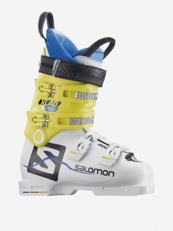 Горнолыжные ботинки Salomon X Lab 90 White/Yellow 17/18