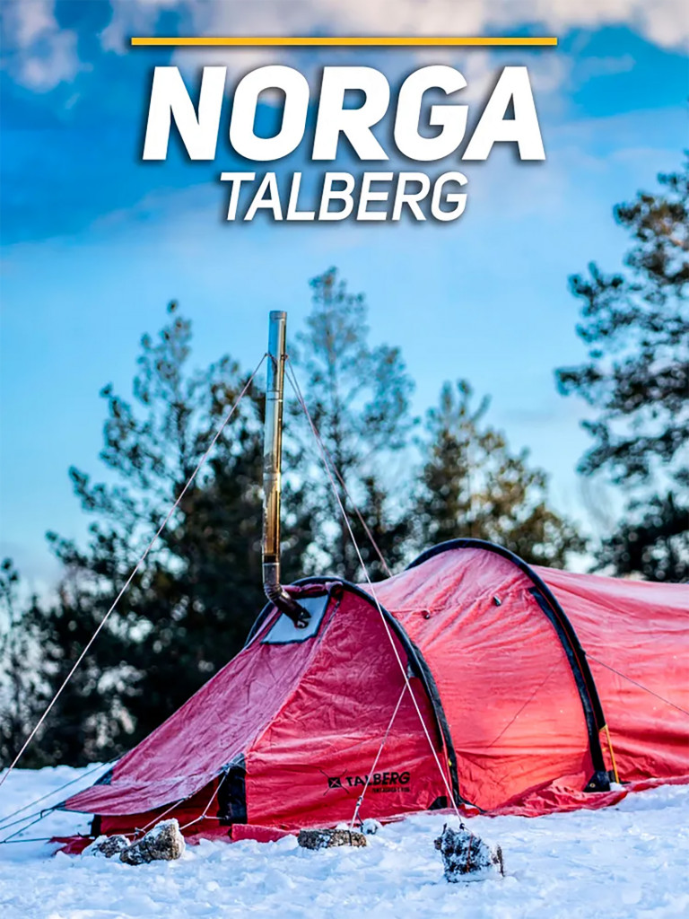 NORGA 2 RED палатка Talberg, красный