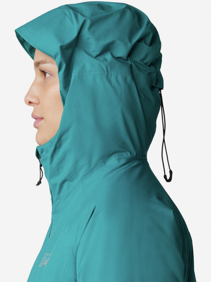 фото Куртка утепленная женская mountain hardwear stretch ozonic, голубой
