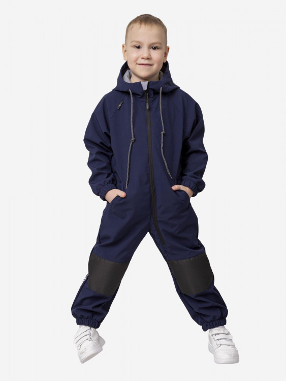 Кобинезон софтшелл для мальчика batik темно-синий