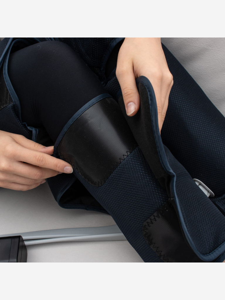 Лимфодренажный массажер для ног, GESS EMMY, воздушно-компрессионный массажер для ног электрический, аппарат прессотерапии, массажные штаны