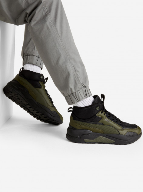 R⭐︎W】 Кроссовки женские PUMA X-Ray Speed Mid арт. 385869 черный