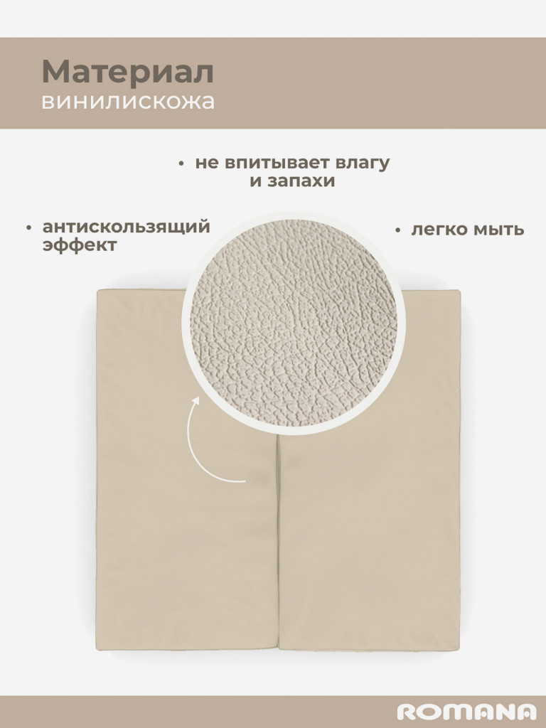 Мягкий щит 100х100х10 см 2 секции, мат детский гимнастический для шведской стенки