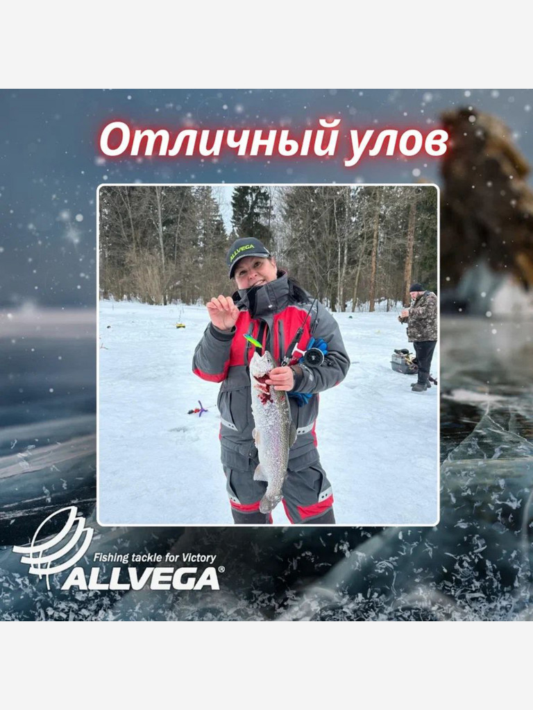Леска монофильная ALLVEGA "Fishing Master" 30м 0,370мм (10,5кг) рубиновая