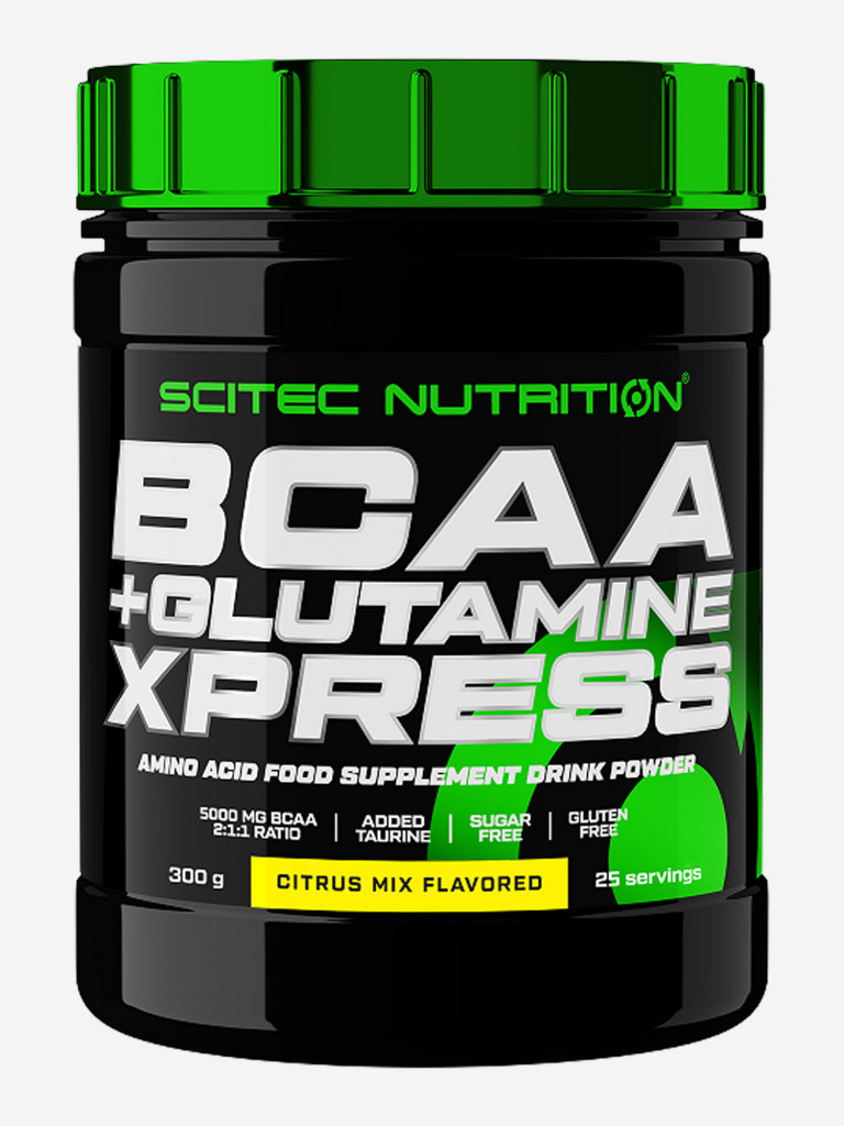 Аминокислоты Scitec Nutrition BCAA+GLUTAMINE XPRESS цитрусовый микс 300 грамм
