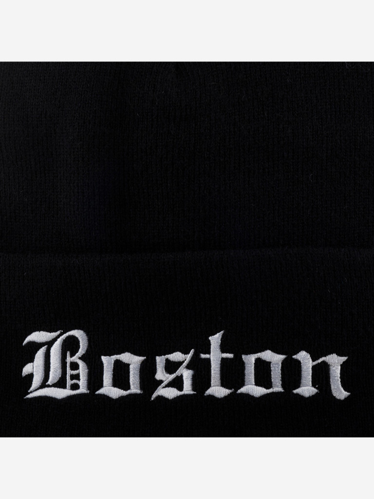 Шапка с отворотом MITCHELL NESS KN62ZBoston (черный)