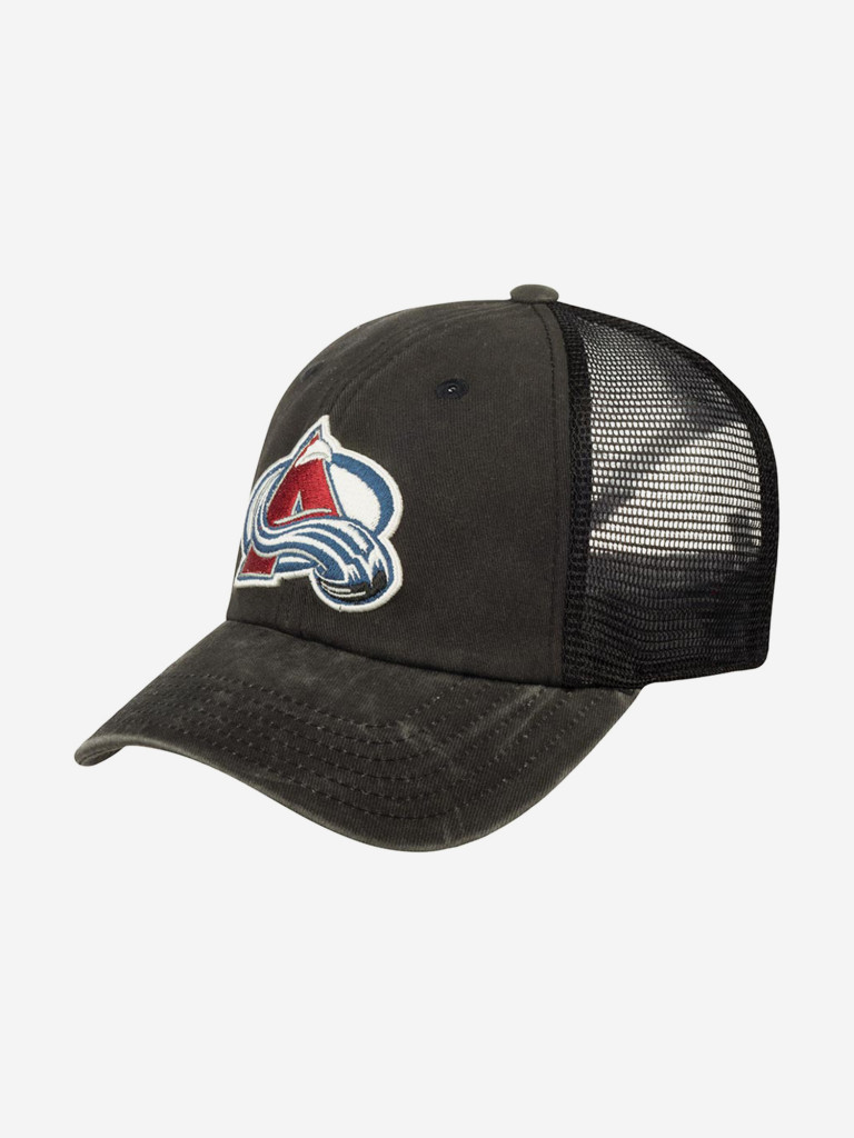 Бейсболка с прямым козырьком AMERICAN NEEDLE 41152A-COA Colorado Avalanche Raglan Bones