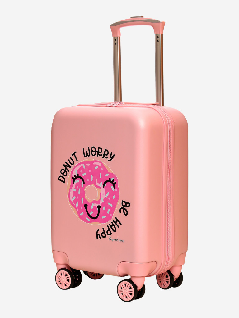 Чемодан детский BEYOND TIME R142 Донатик розовый