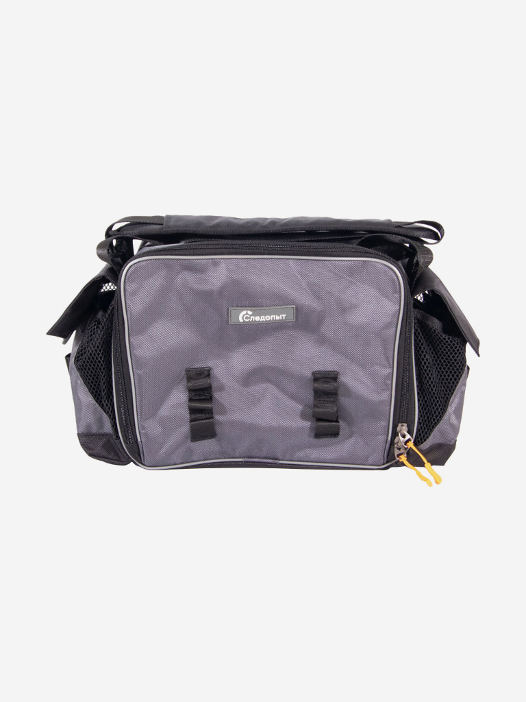 Сумка рыболовная Следопыт Lure Bag L, 40х25х21 см, цвет серый + 5 коробок Luno.