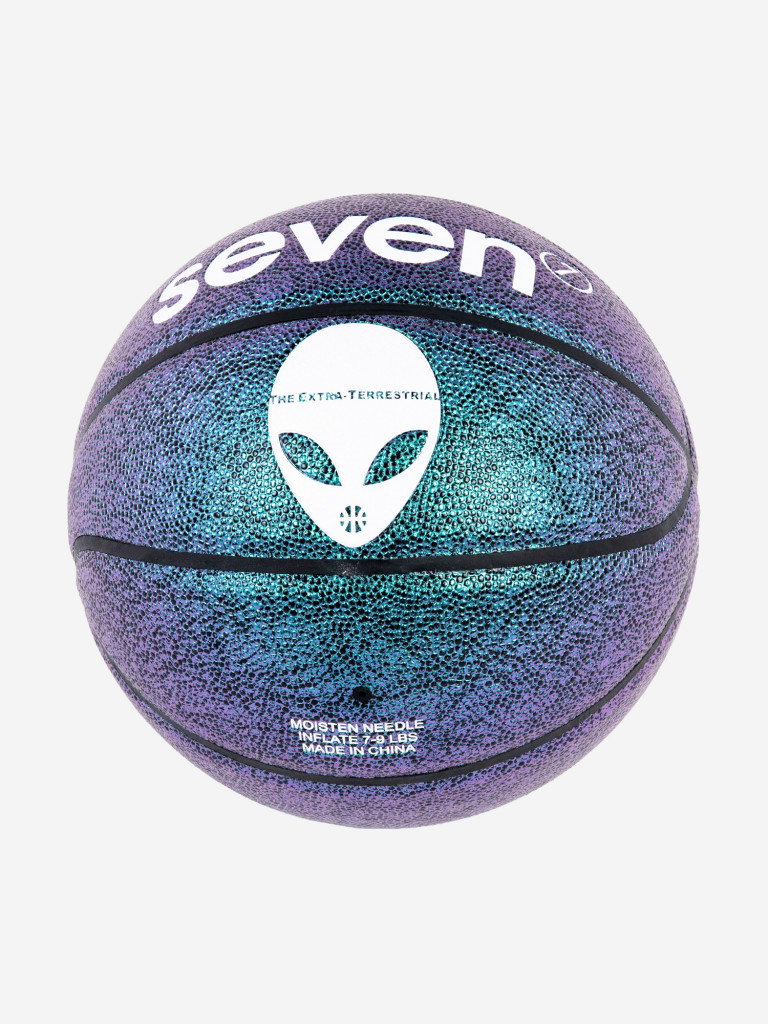 Мяч баскетбольный Seven7 Extra Terrestrial GRN