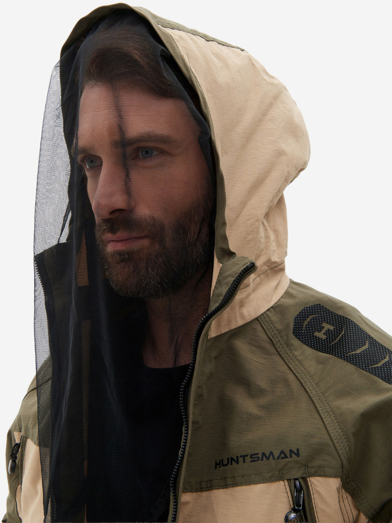 Костюм мужской Huntsman Горка-Люкс летний из ткани рипстоп для рыбалки и охоты