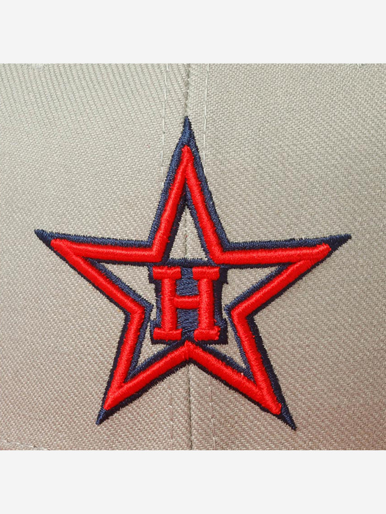 Бейсболка с прямым козырьком AMERICAN NEEDLE 400A1V-HOS Hollywood Stars 400 Series MILB (серый)
