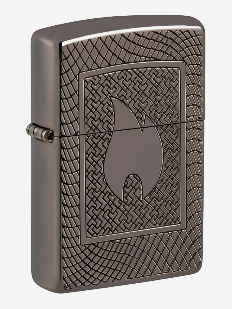 Зажигалка бензиновая ZIPPO 48569 Armor Flame Pattern