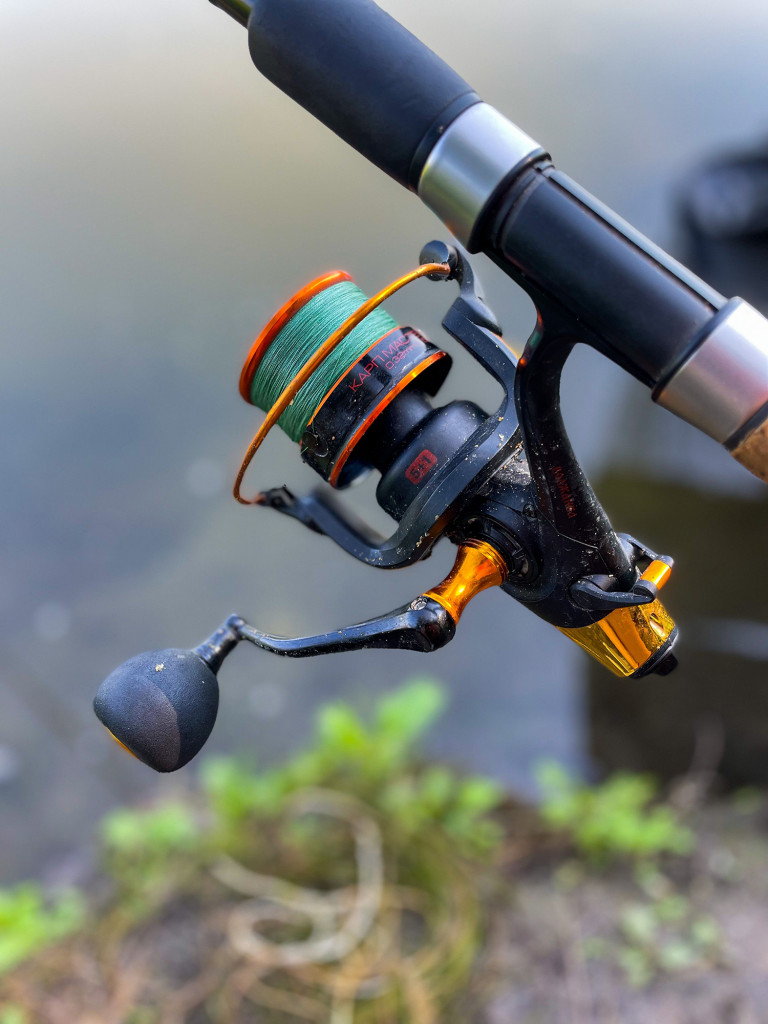 Катушка карповая с байтраннером Волжанка Карп Мастер 3000