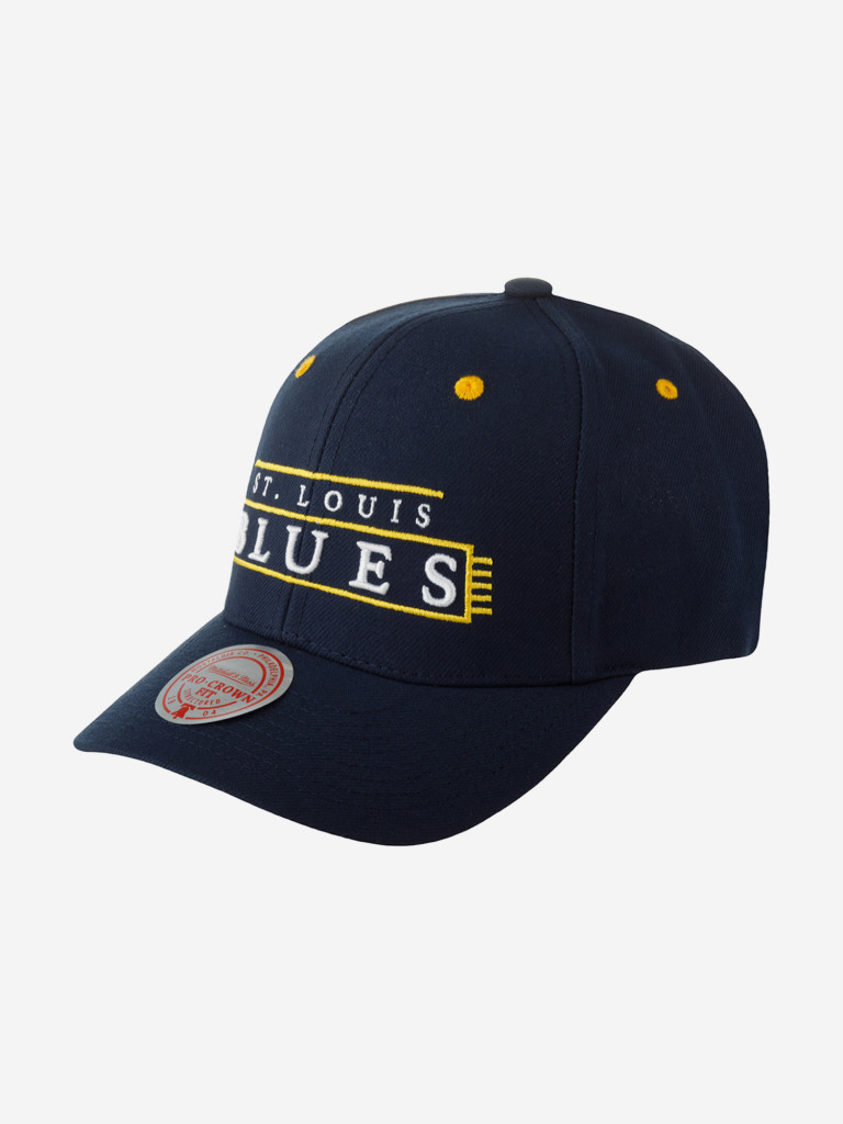 Бейсболка MITCHELL NESS HHSS5372-SLUYYPPPBLUE St Louis Blues NHL