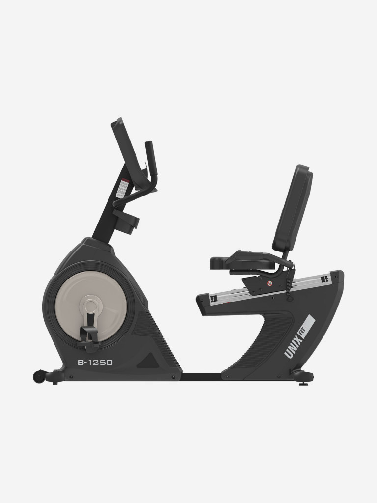 Горизонтальный велотренажер UNIX Fit B-1250 Pro (7" LCD)