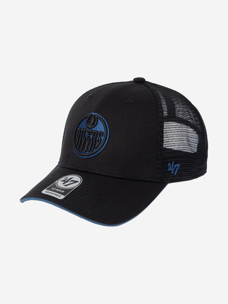 Бейсболка с сеточкой 47 BRAND H-DWODM06CTP-BK Edmonton Oilers NHL