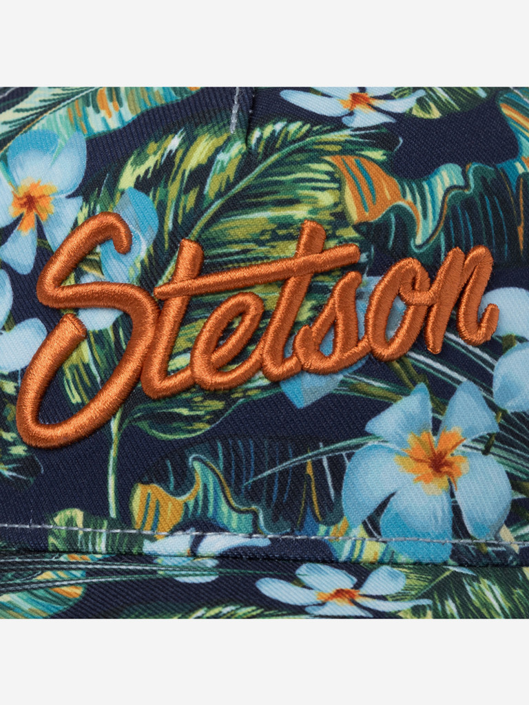 Бейсболка с сеточкой STETSON 7741155 TRUCKER CAP HAWAII FLOWER