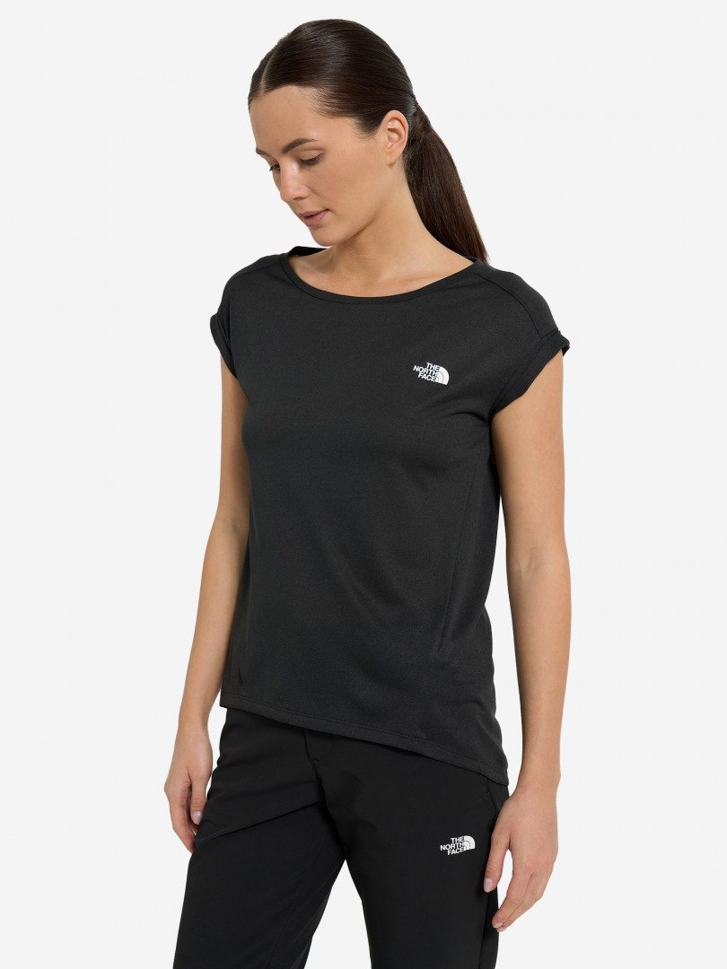 фото Футболка женская the north face tanken, черный