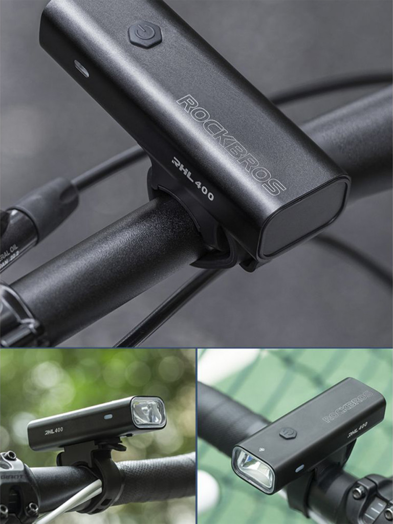 Фонарь велосипедный передний RockBros RHL400