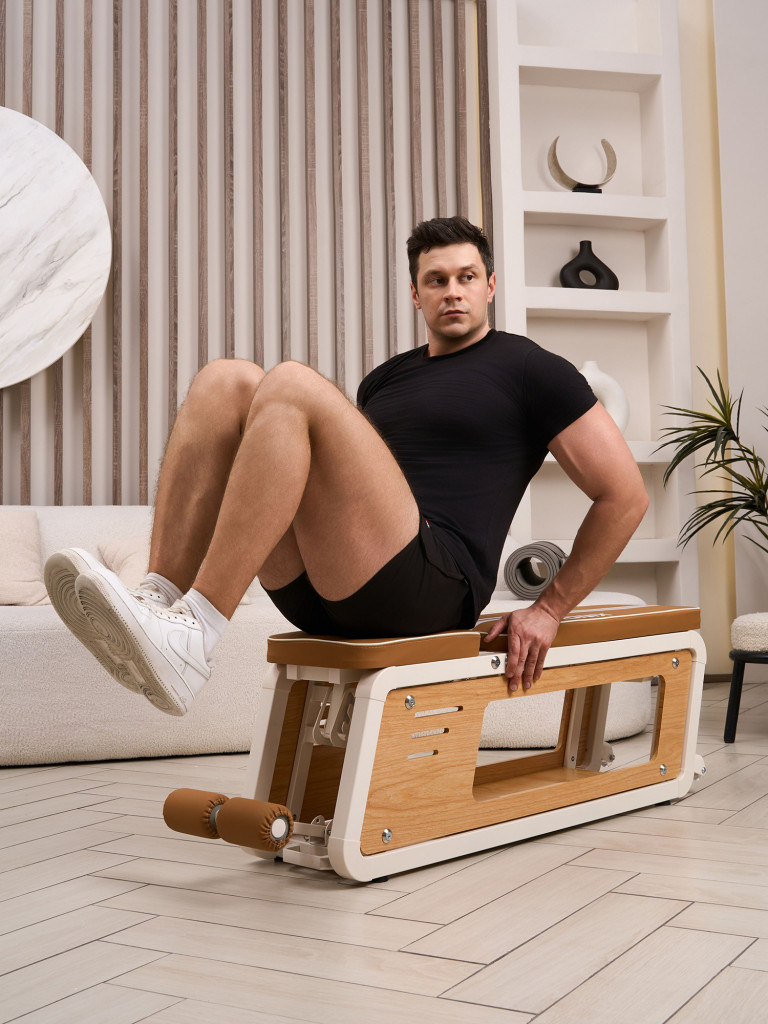 Многофункциональная регулируемая скамья Fitronix Pure Wood