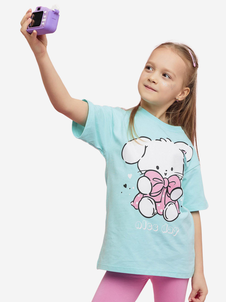 Футболка для девочки batik с коротким рукавом