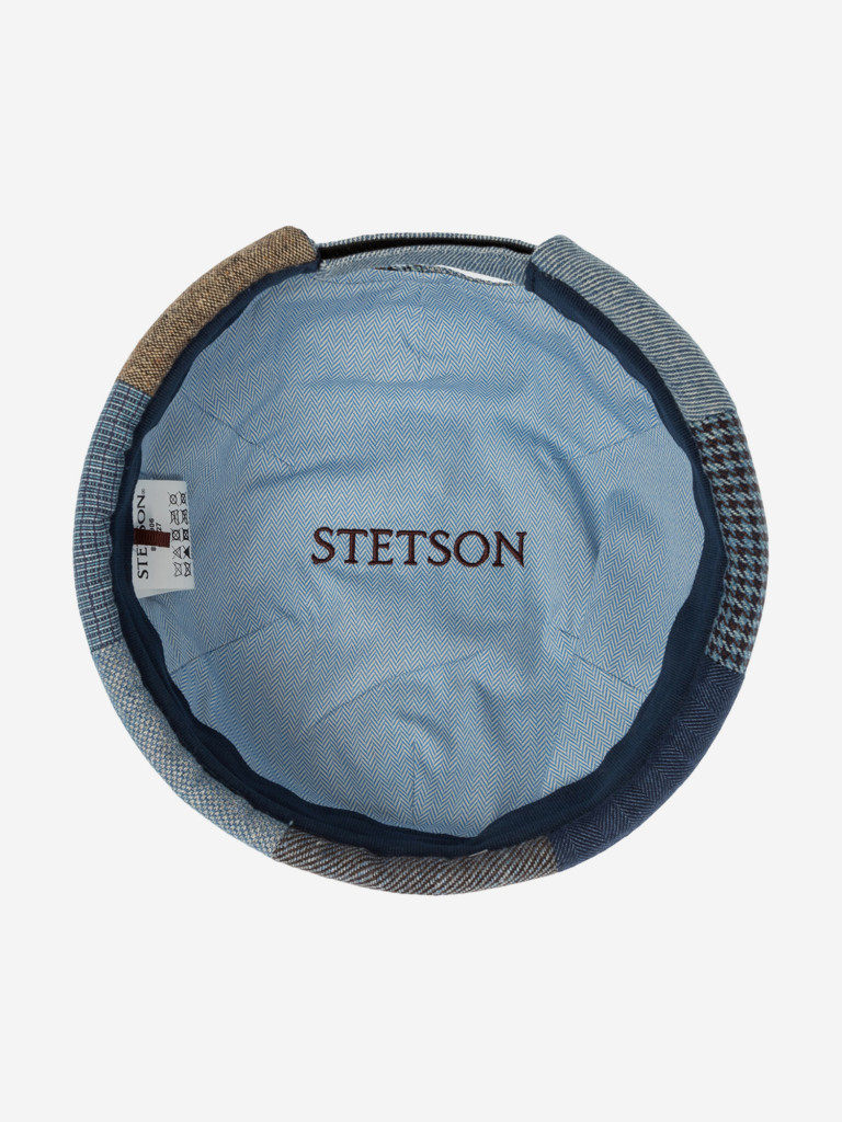 Шапка докер STETSON 8823906 DOCKER PATCHWORK (синий)