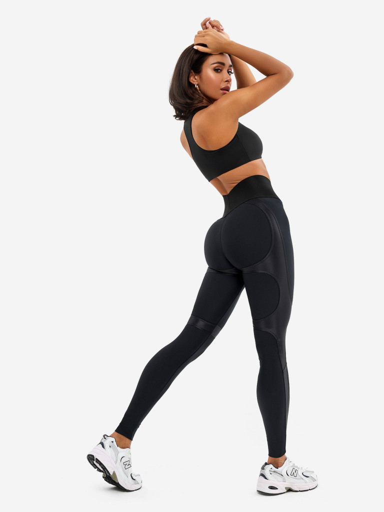 Лосины женские Bona Fide Leggins Correct Skin Edition "Black"
