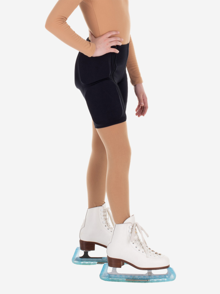 Шорты защитные для фигурного катания Кристалсспорт (защита таза)