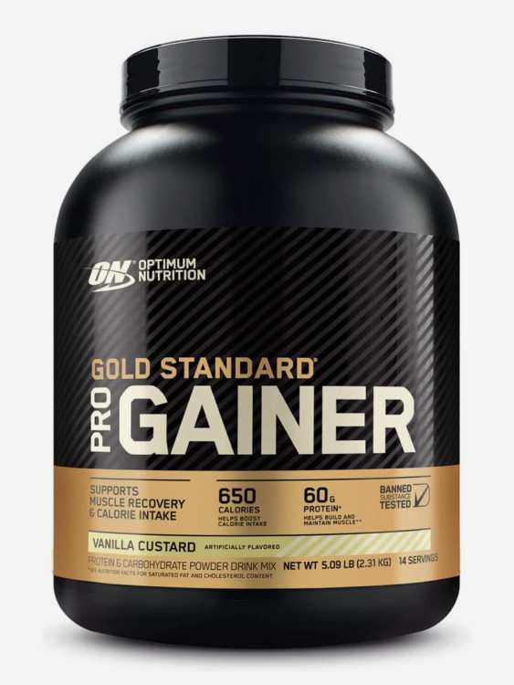 Гейнер Optimum Nutrition PRO Gainer, 2310 г, Ванильный крем