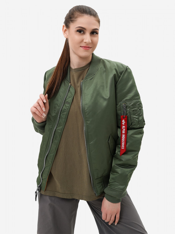 Бомбер утепленный женский MA-1 W Alpha Industries