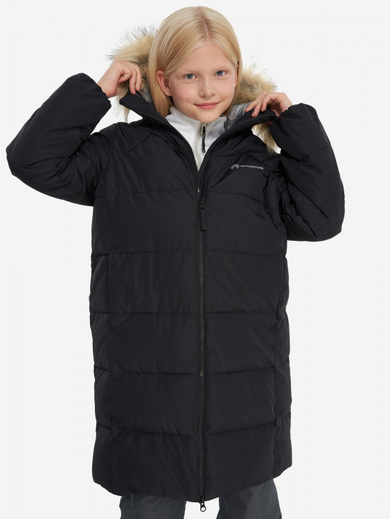 Пальто утепленное для девочек Outventure