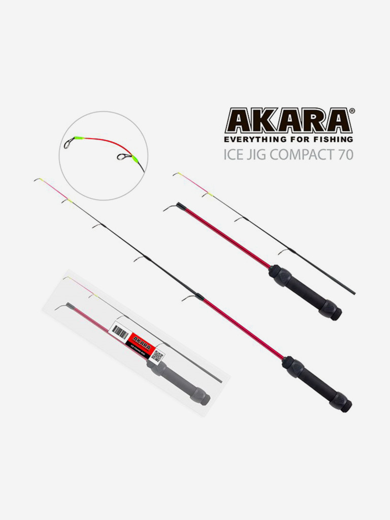 Удочка зимняя 2 колена Akara Ice Jig Compact 50г 70 см