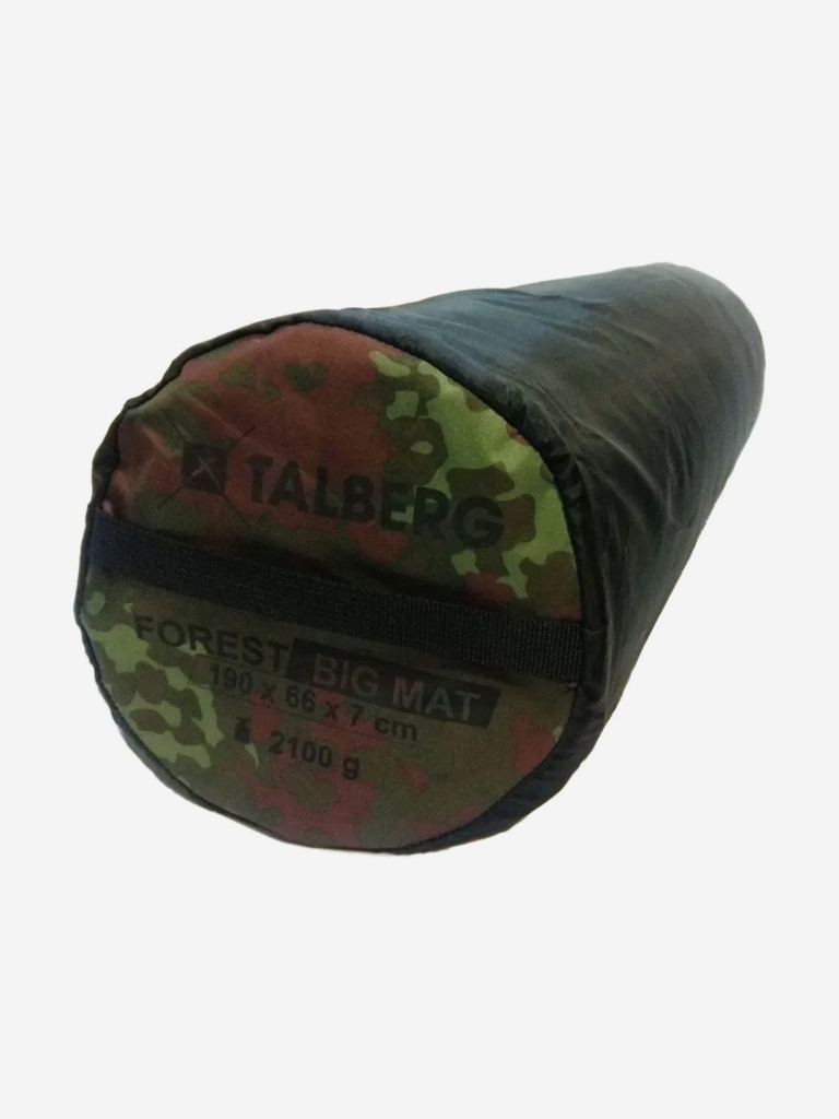 Самонадувающиеся коврик FOREST BIG MAT TALBERG, 190x66x7 см, камуфляж