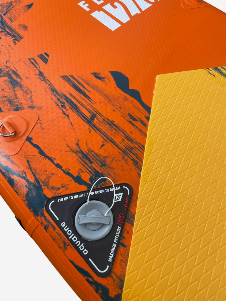 SUP-доска Aquatone FLAME 12'6", надувная, туринговая, двухслойная, 381х81х15 см, до 160 кг