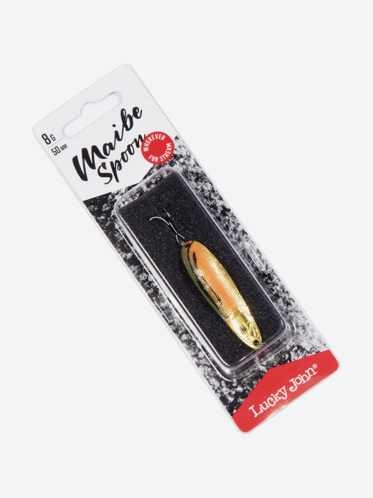 Блесна колеблющаяся Lucky John MAIBE SPOON, длина 50мм, вес 008.0г