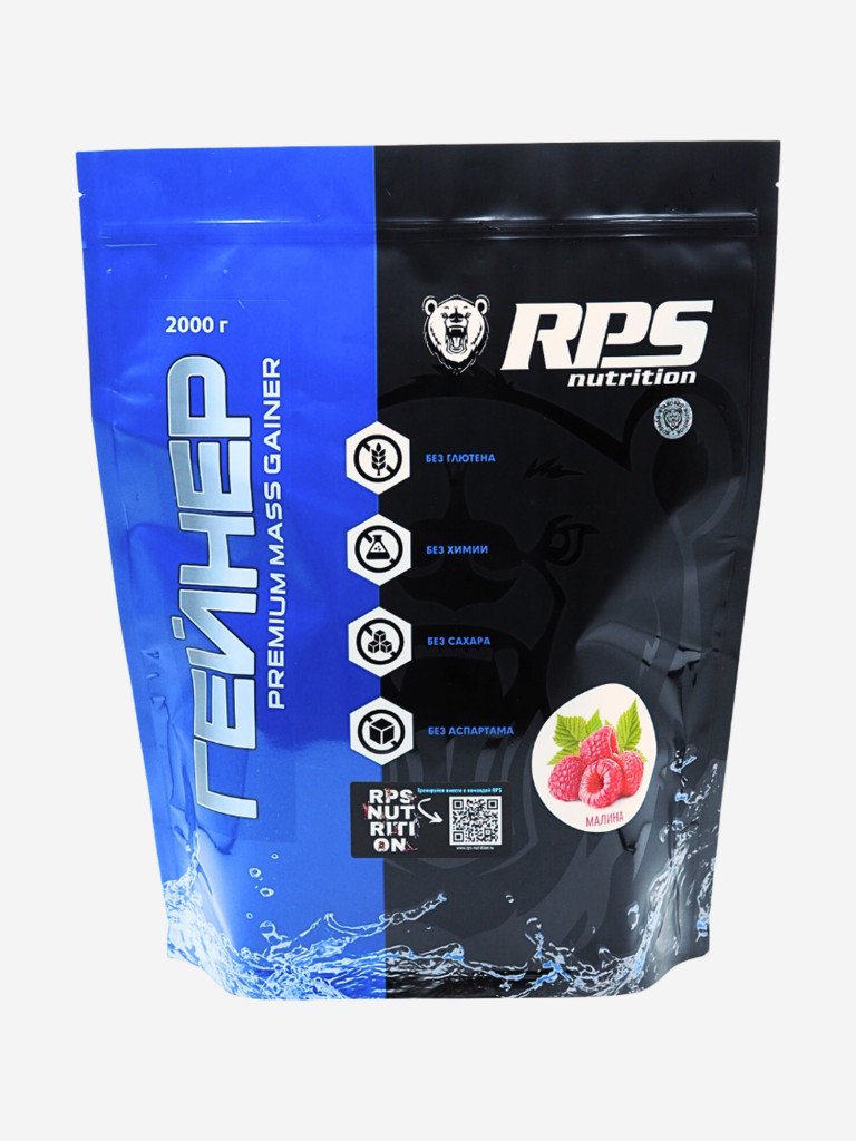 Гейнер PREMIUM MASS GAINER RPS Nutrition 2000 гр Малина