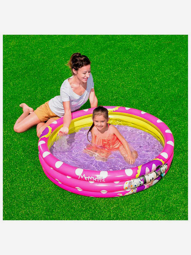 Бассейн детский BestWay 91079 Minnie (122х25см) 2+