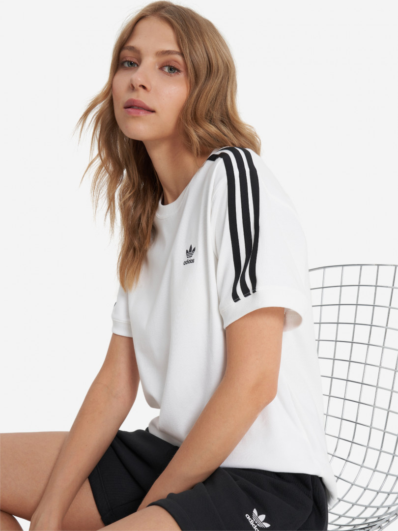 фото Футболка женская adidas, белый