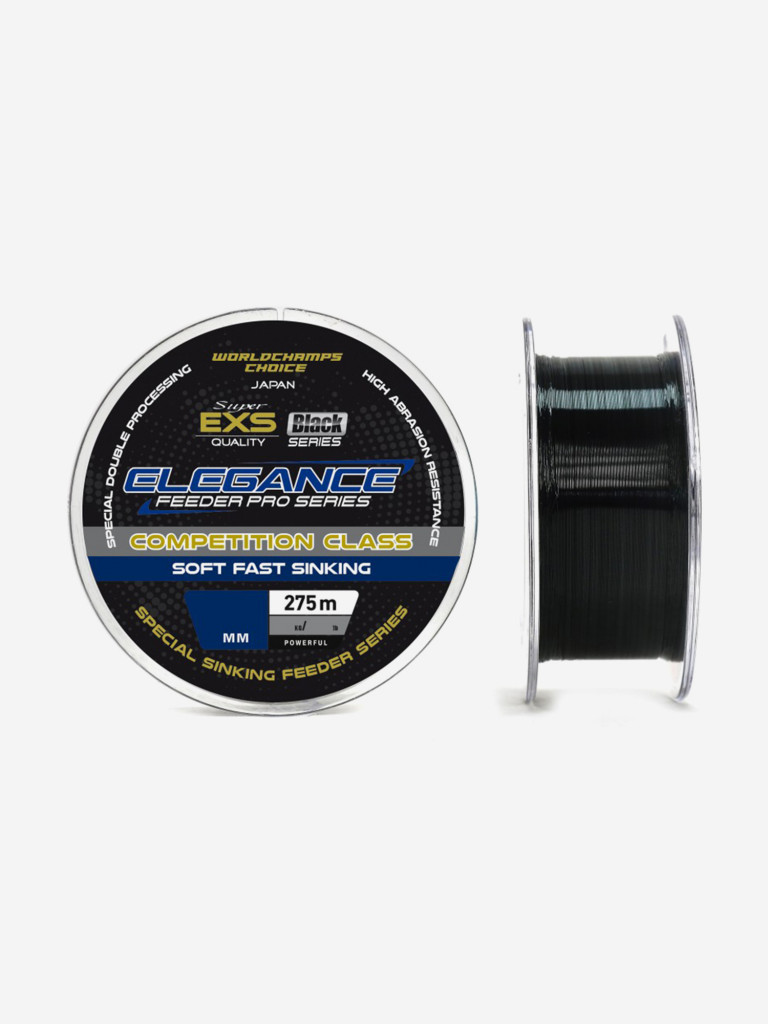 ELEGANCE FEEDER PRO Леска 275м Black 0.18мм 4.05кг