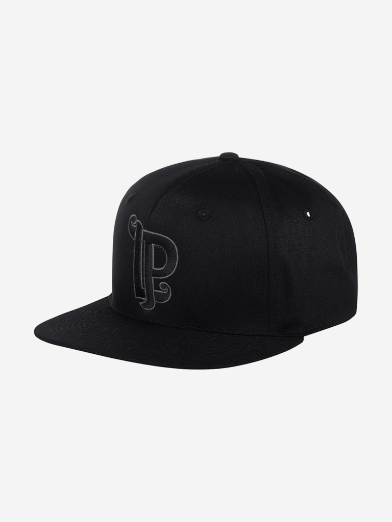 Бейсболка с прямым козырьком HOOD 100-CTW020-PA003-BK Love Park Tonal Interlock (черный)