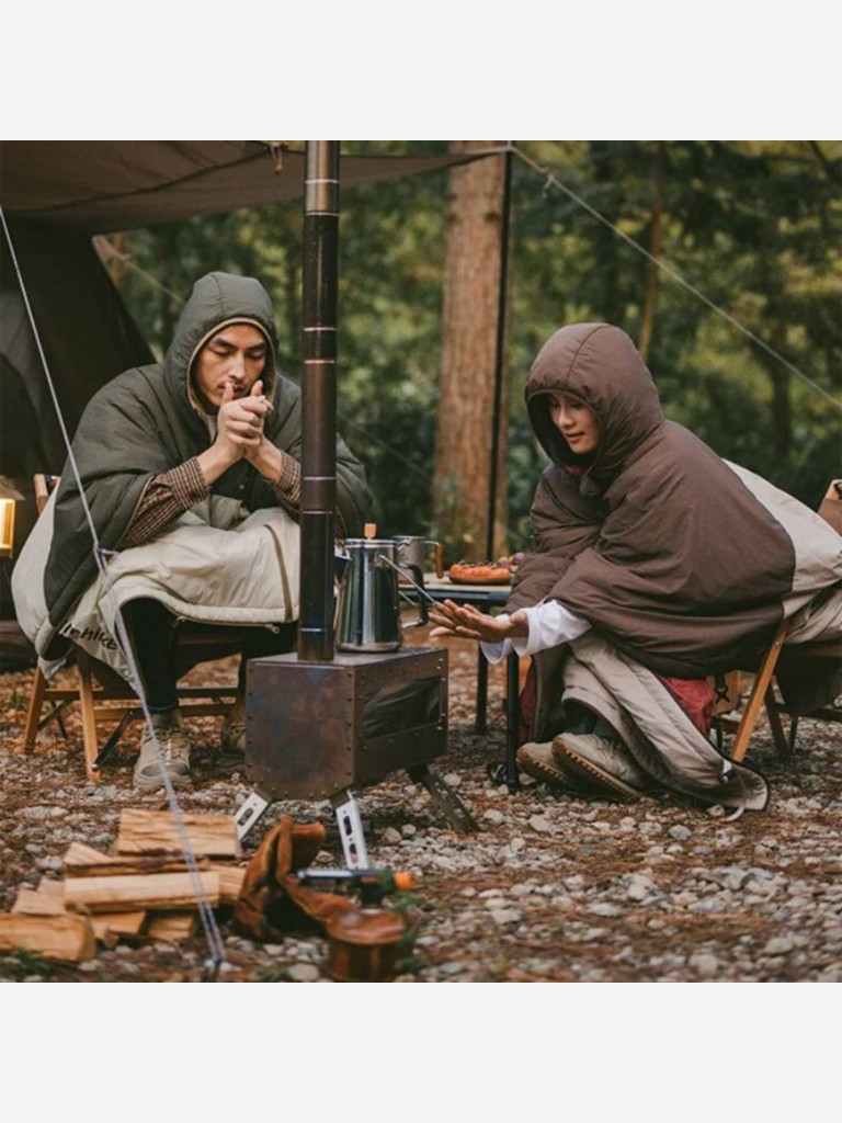Спальный мешок-пончо Naturehike Multi-Purpose Cloak Sleeping Bag CNK2300SD019 Зеленый
