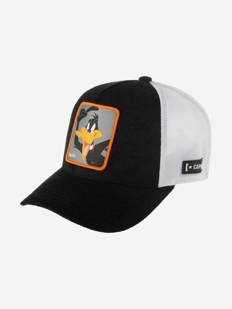 Бейсболка с сеточкой CAPSLAB CL/LOO8/1/CT/DAF2 Looney Tunes Daffy Duck (черный)