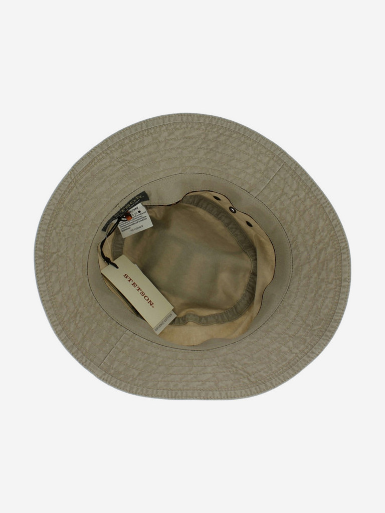 Панама STETSON 2811101 BUCKET DELAVE (оливковый)