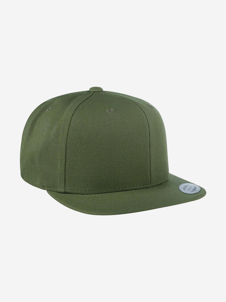 Бейсболка с прямым козырьком FLEXFIT 6089M (оливковый)