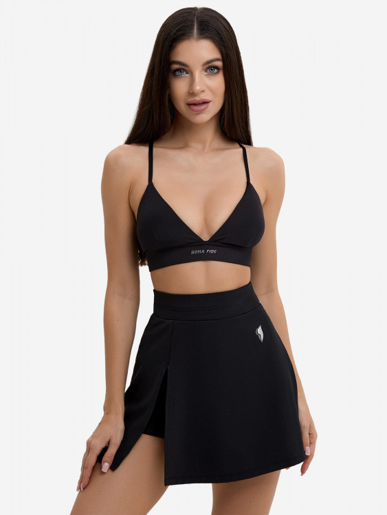 Юбка-шорты спортивная теннисная Bona Fide: Breeze skirt "Black"