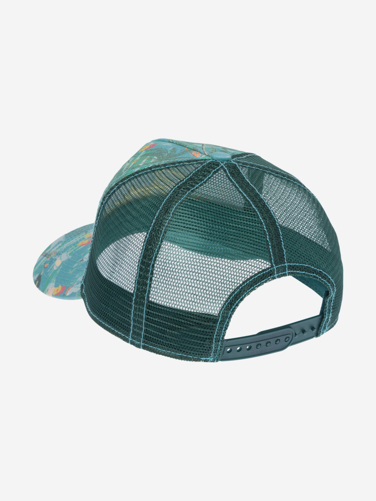 Бейсболка с сеточкой STETSON 7741126 TRUCKER CAP ALOHA PRINT (голубой)