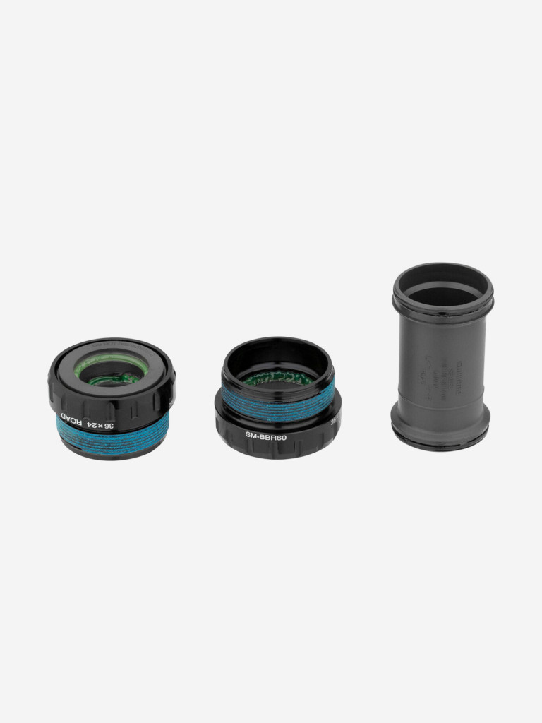Каретка велосипедная Shimano SM-BBR60, BSA 68 мм, Hollowtech II